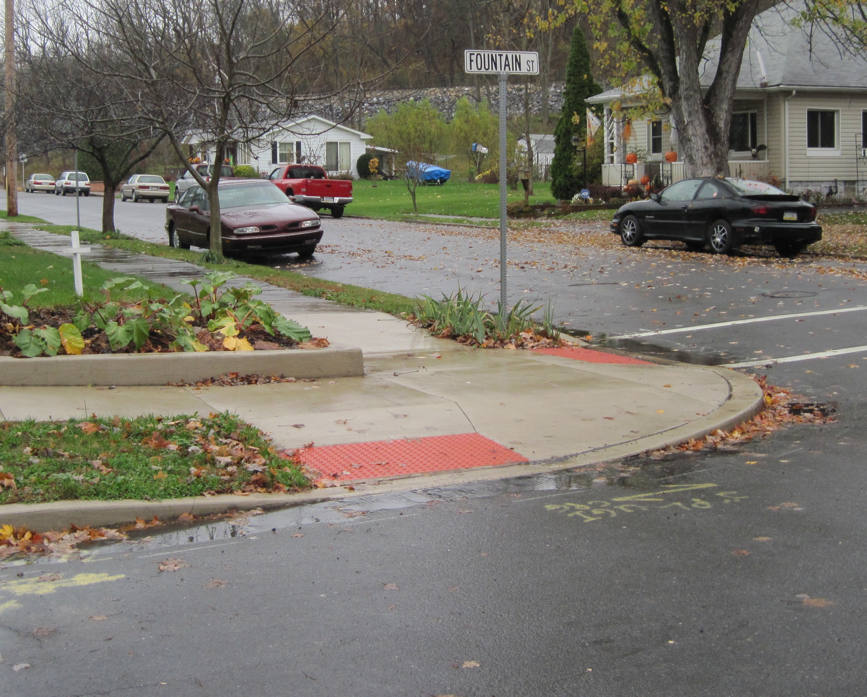 Pavement and ADA Ramp Design
